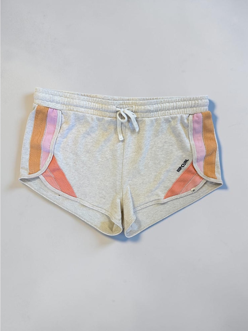 Rip Curl Y2K Surf Lounge Dolphin Shorts Colorblock sz L